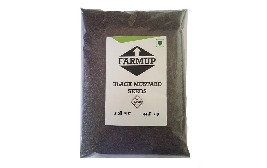 Farmup Black Mustard Seeds    Pack  1000 grams